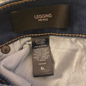 Express Mid Rise Jeggings